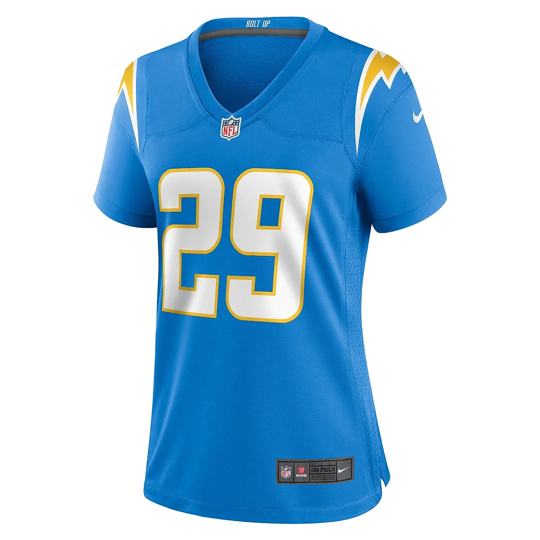 Zennovawear Tarheeb Still Los Angeles Chargers Women's Game Jersey - Powder Blue