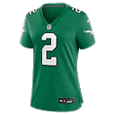 Zennovawear Tariq Woolen Philadelphia Eagles Women's Alternate Game Jersey - Kelly Green