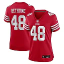 Zennovawear Tatum Bethune San Francisco 49ers Women's Team Game Jersey - Scarlet