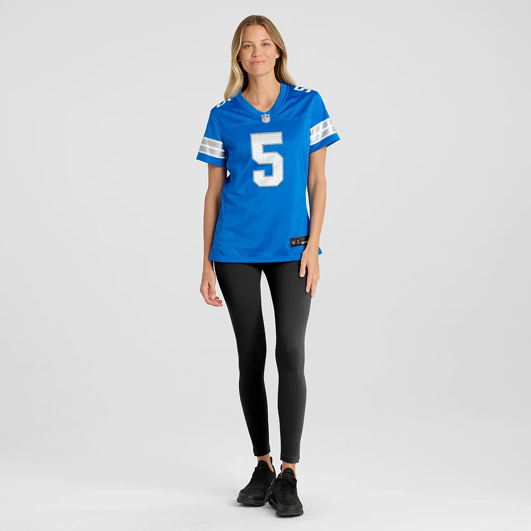 Zennovawear Teddy Bridgewater Detroit Lions Women's Team Game Jersey - Blue