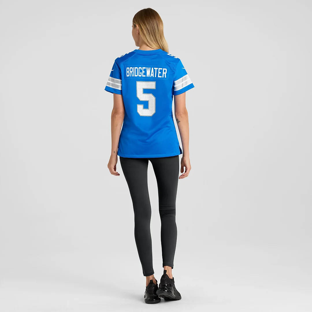 Zennovawear Teddy Bridgewater Detroit Lions Women's Team Game Jersey - Blue