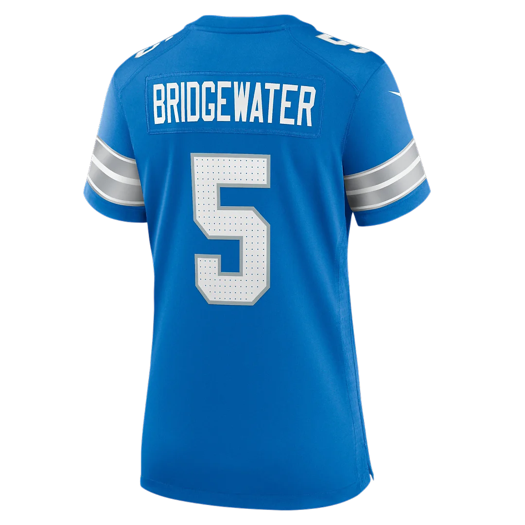 Zennovawear Teddy Bridgewater Detroit Lions Women's Team Game Jersey - Blue