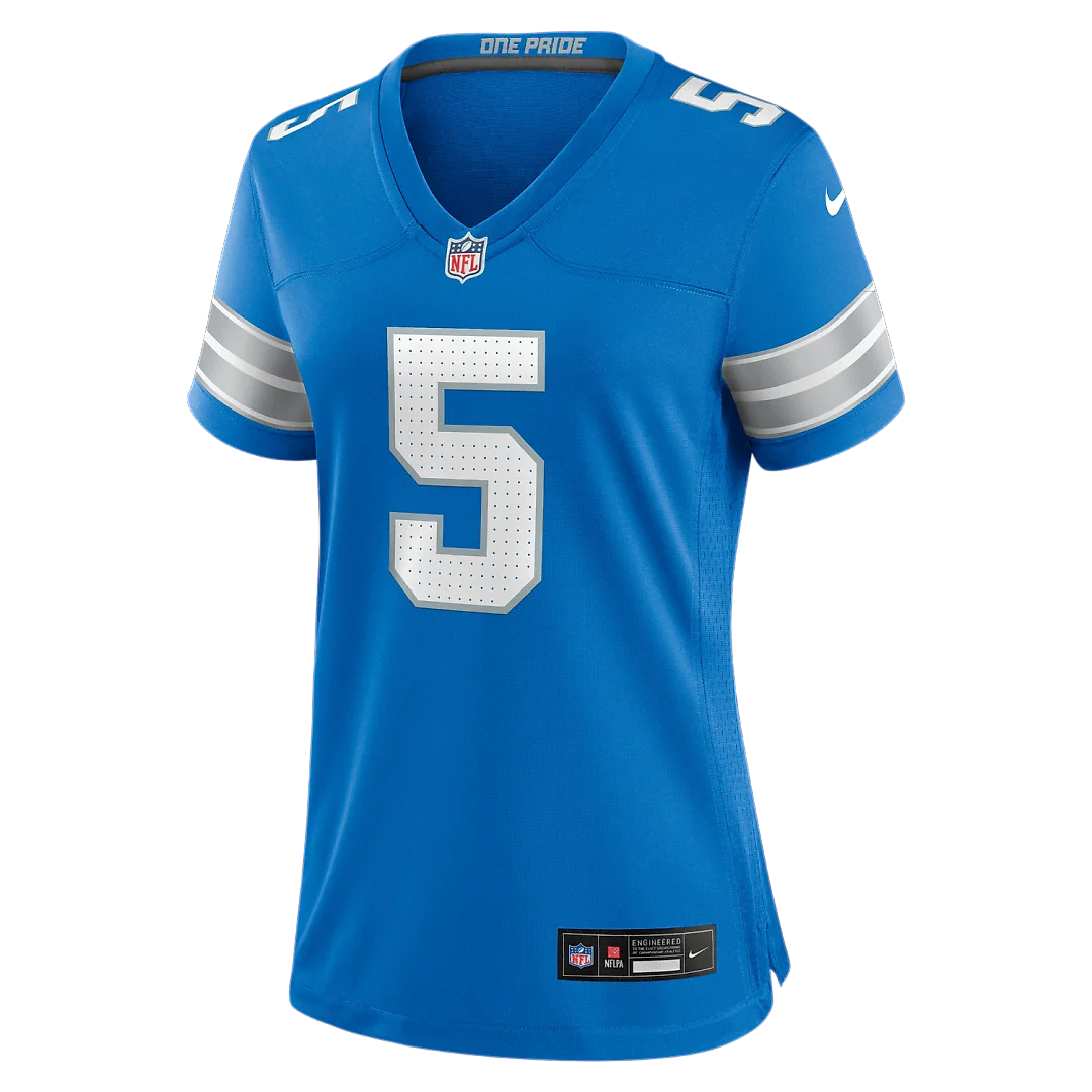 Zennovawear Teddy Bridgewater Detroit Lions Women's Team Game Jersey - Blue