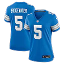 Zennovawear Teddy Bridgewater Detroit Lions Women's Team Game Jersey - Blue