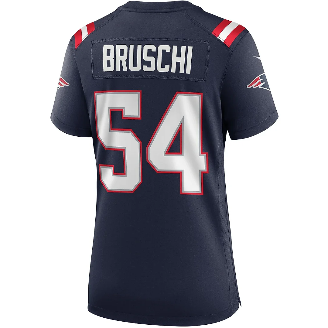 Zennovawear Tedy Bruschi New England Patriots Women's Game Retired Player Jersey - Navy