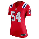 Zennovawear Tedy Bruschi New England Patriots Women's Retired Game Jersey - Red