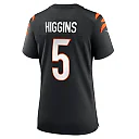 Zennovawear Tee Higgins Cincinnati Bengals Women's Game Player Jersey - Black
