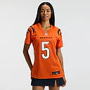 Zennovawear Tee Higgins Cincinnati Bengals Women's Alternate Game Jersey - Orange