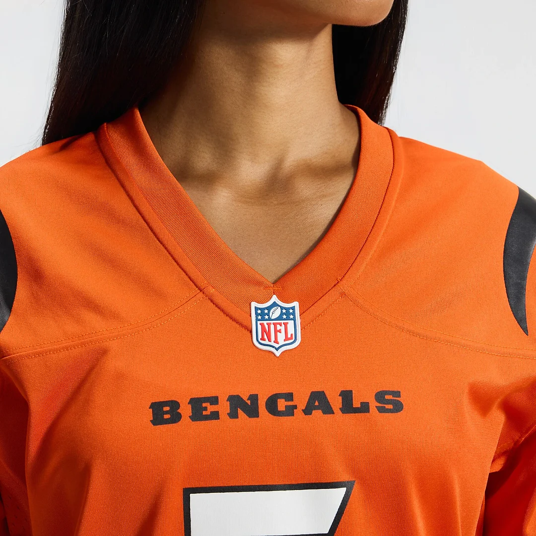 Zennovawear Tee Higgins Cincinnati Bengals Women's Alternate Game Jersey - Orange