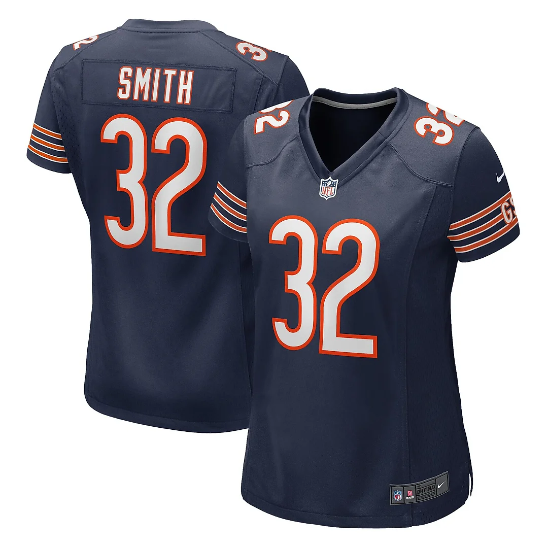 Zennovawear Terell Smith Chicago Bears Women's Game Jersey - Navy