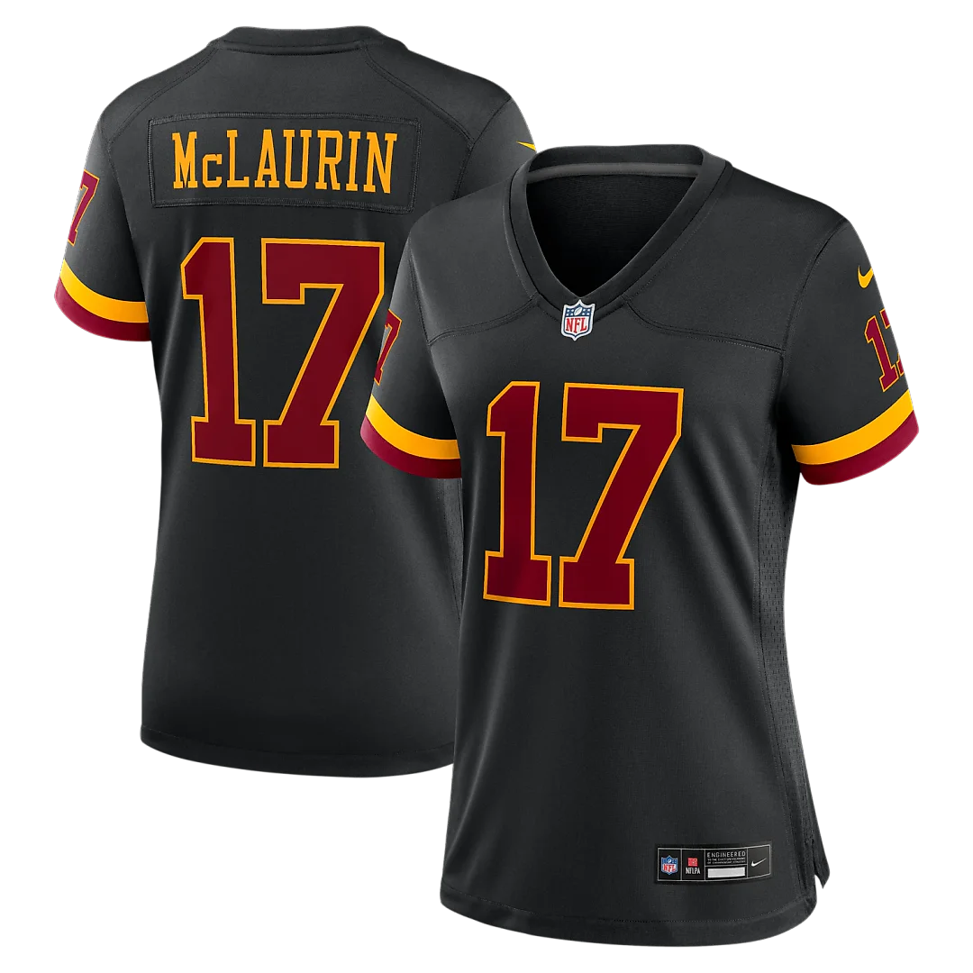 Zennovawear Terry McLaurin Washington Commanders Women's Hail Raiser Alternate Game Jersey - Black