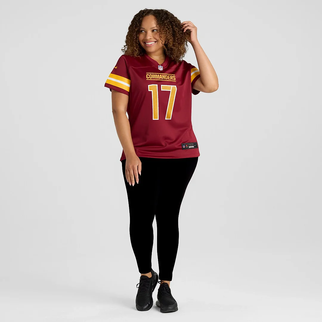 Zennovawear Terry McLaurin Washington Commanders Women's Player Jersey - Burgundy