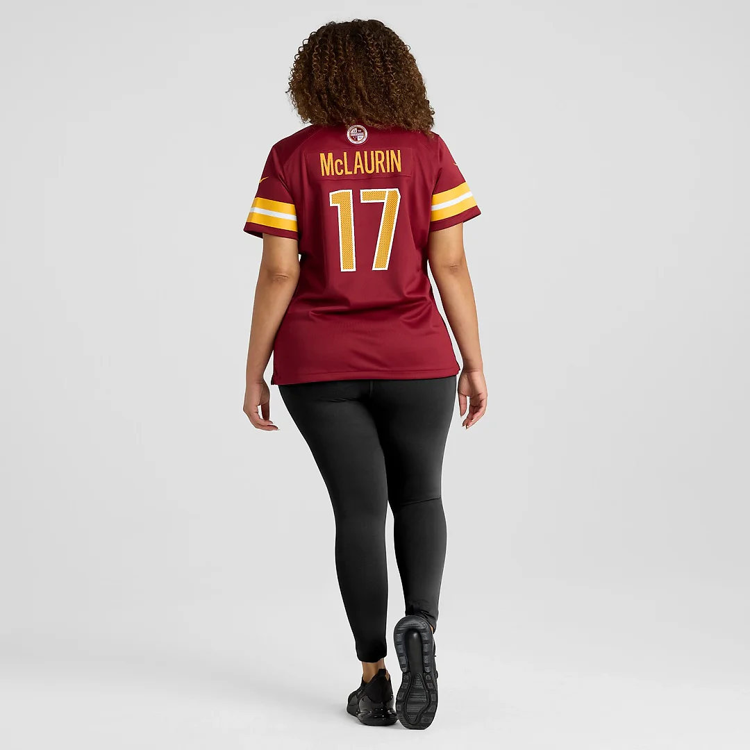 Zennovawear Terry McLaurin Washington Commanders Women's Player Jersey - Burgundy