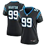 Zennovawear Tershawn Wharton Carolina Panthers Women's Team Game Jersey - Black
