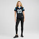 Zennovawear Tershawn Wharton Carolina Panthers Women's Team Game Jersey - Black