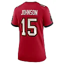 Zennovawear Tez Johnson Tampa Bay Buccaneers Women's Team Game Jersey - Red