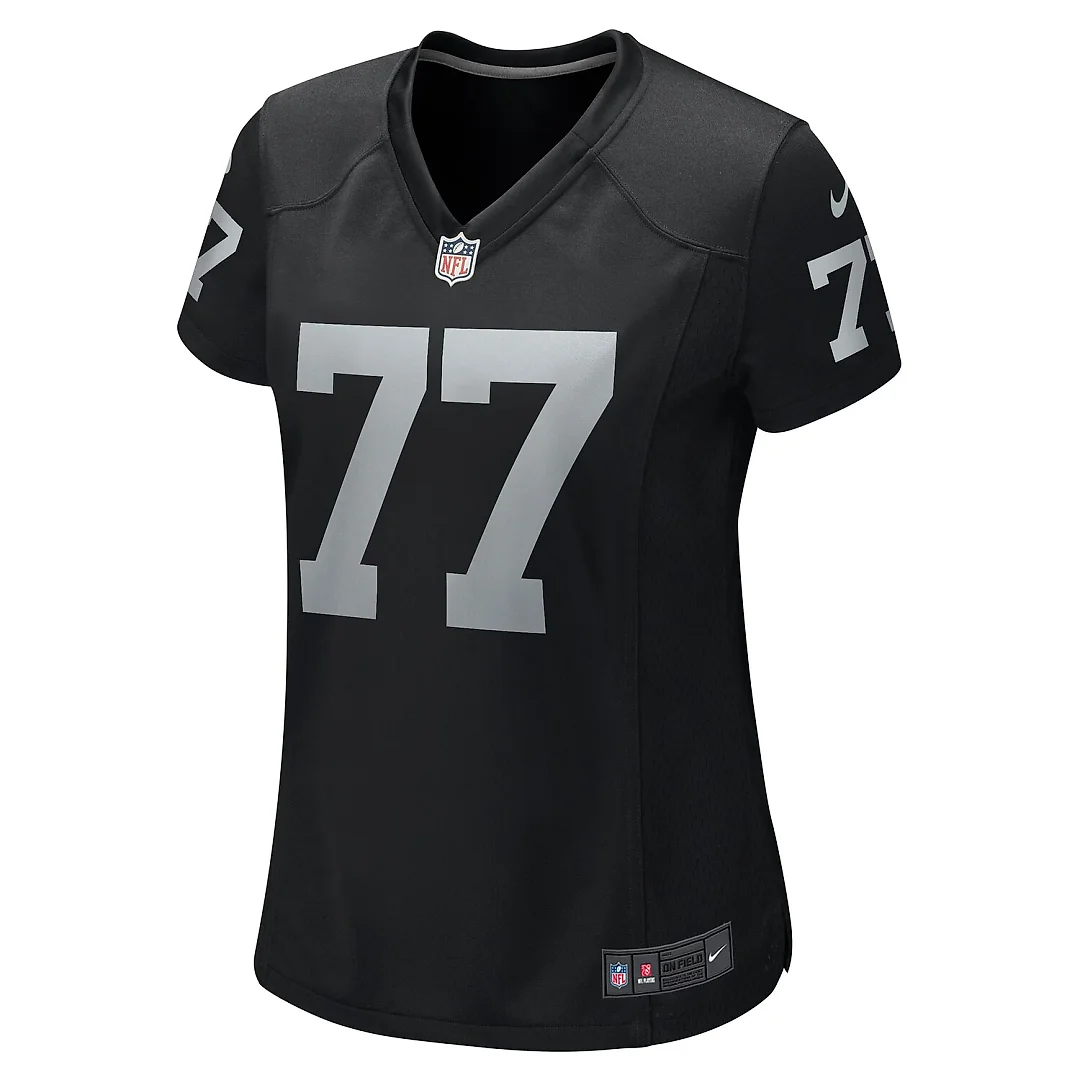 Zennovawear Thayer Munford Jr. Las Vegas Raiders Women's Team Game Jersey - Black