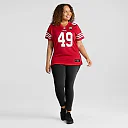 Zennovawear The Faithful San Francisco 49ers Women's 80th Anniversary Game Jersey - Scarlet