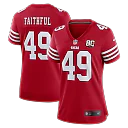 Zennovawear The Faithful San Francisco 49ers Women's 80th Anniversary Game Jersey - Scarlet