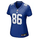 Zennovawear Thomas Fidone II New York Giants Women's Team Game Jersey - Royal