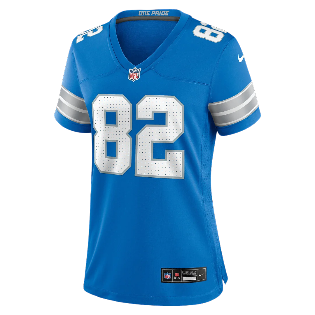 Zennovawear Thomas Gordon Detroit Lions Women's Team Game Jersey - Blue