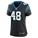 Zennovawear Thomas Incoom Carolina Panthers Women's Team Game Jersey - Black