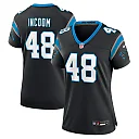 Zennovawear Thomas Incoom Carolina Panthers Women's Team Game Jersey - Black