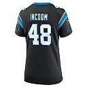 Zennovawear Thomas Incoom Carolina Panthers Women's Team Game Jersey - Black