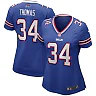 Zennovawear Thurman Thomas Buffalo Bills Women's Game Retired Player Jersey - Royal