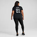 Zennovawear Tim Brown Las Vegas Raiders Women's Game Retired Player Jersey - Black