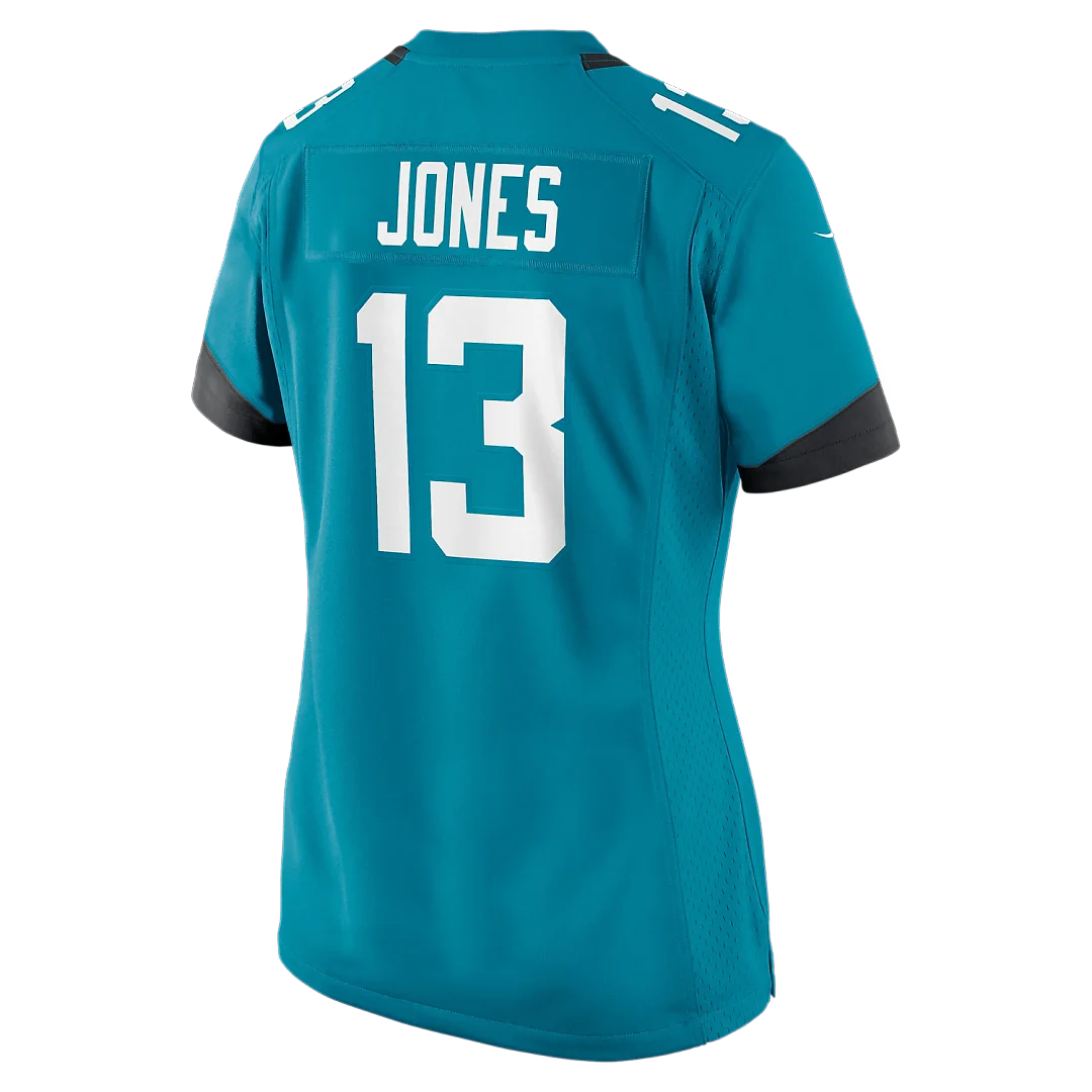 Zennovawear Tim Jones Jacksonville Jaguars Women's Team Game Jersey - Teal