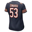 Zennovawear TJ Edwards Chicago Bears Women's Game Player Jersey - Navy