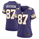 Zennovawear T.J. Hockenson Minnesota Vikings Women's Player Jersey - Purple