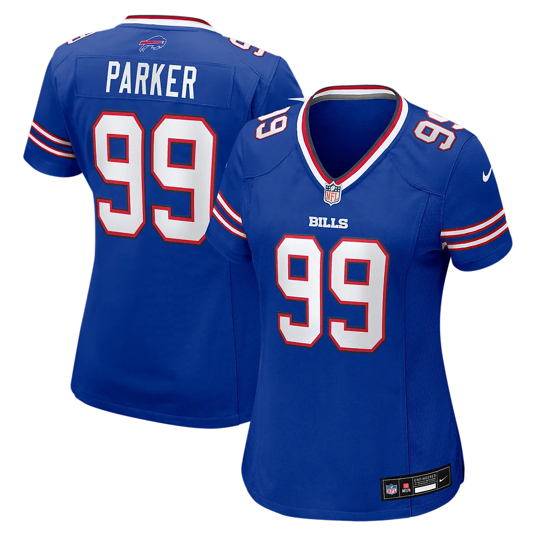 Zennovawear T.J. Parker Buffalo Bills Women's Team Game Jersey - Royal