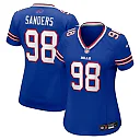 Zennovawear T.J. Sanders Buffalo Bills Women's Team Game Jersey - Royal