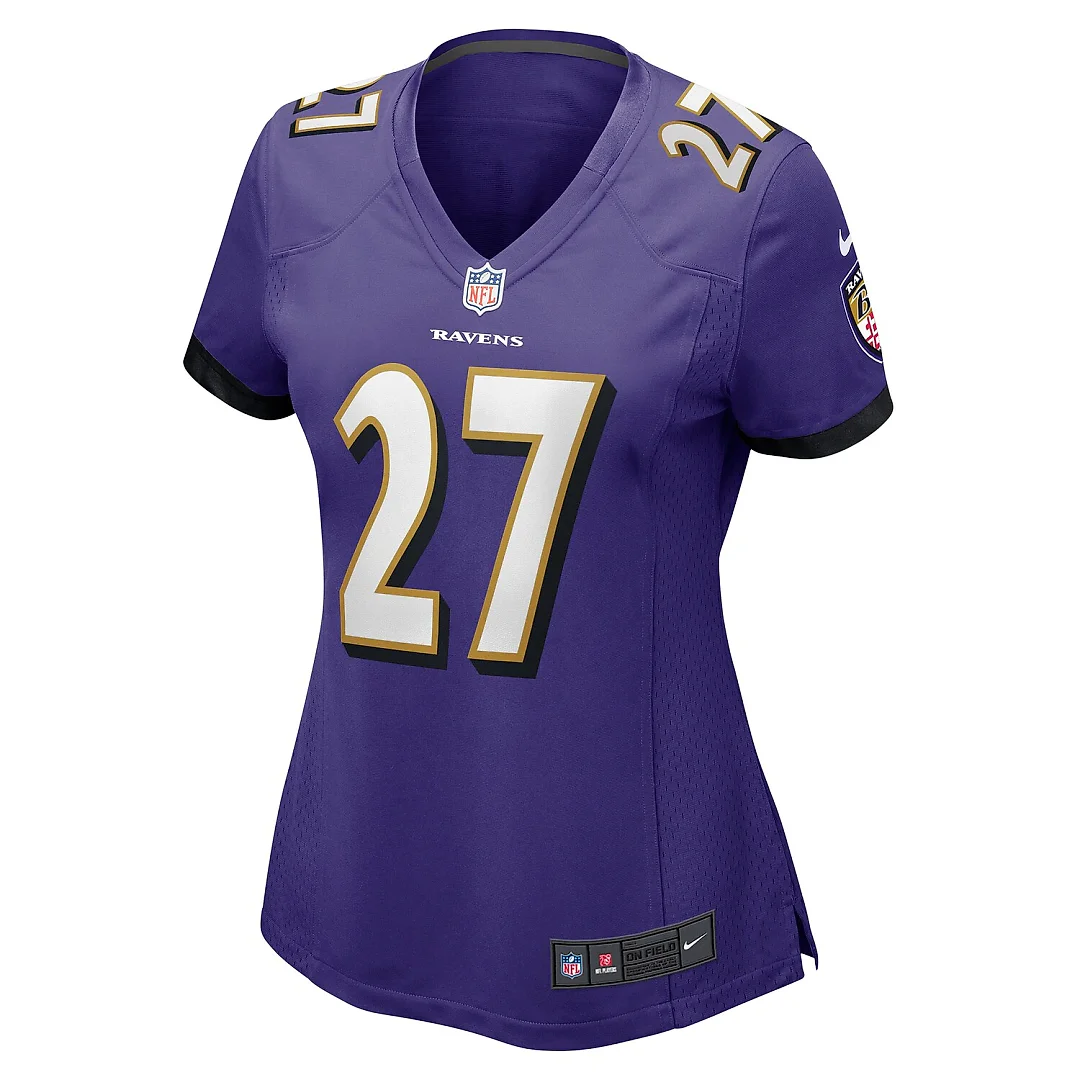 Zennovawear T.J. Tampa Baltimore Ravens Women's Game Jersey - Purple