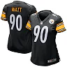 Zennovawear T.J. Watt Pittsburgh Steelers Women's Game Jersey - Black