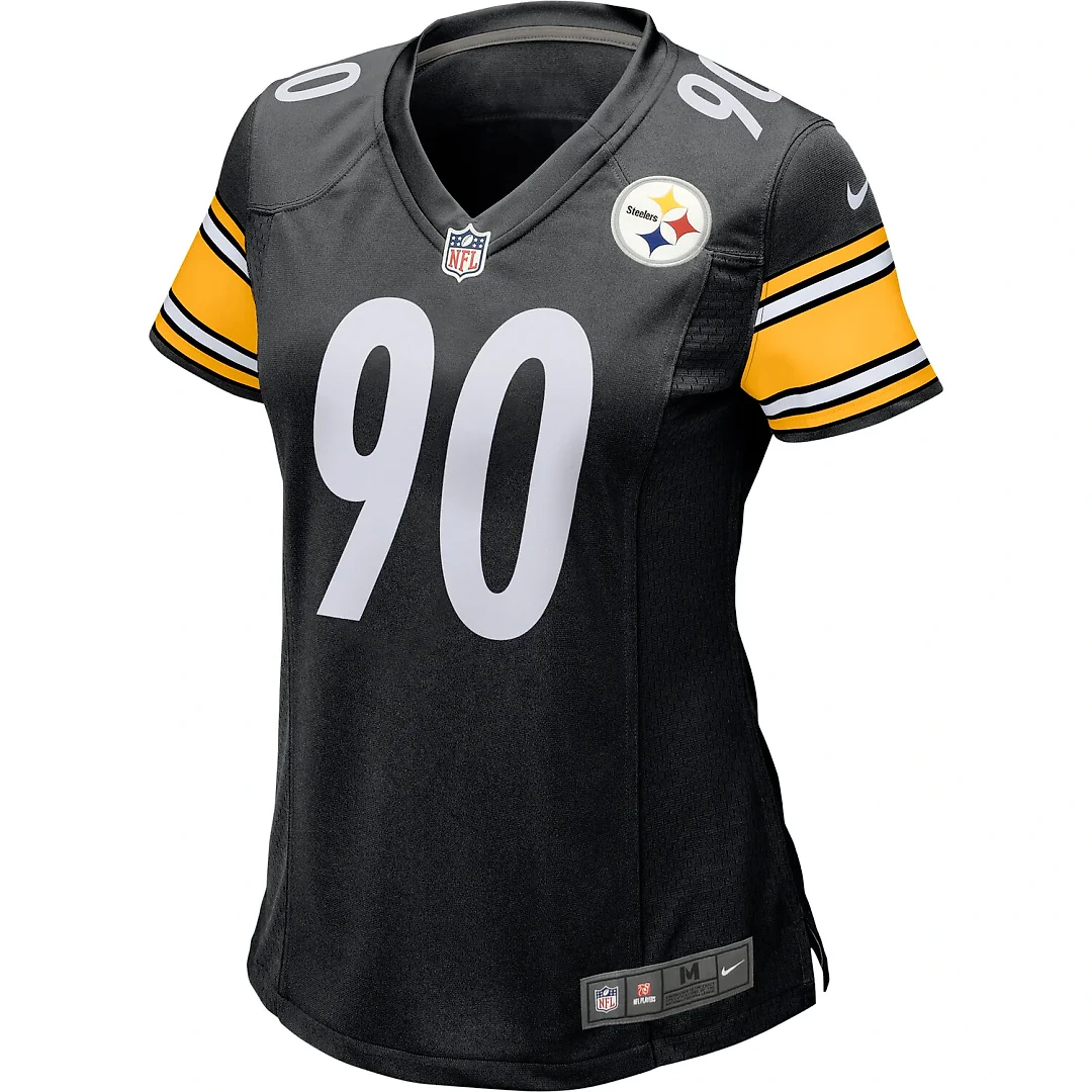 Zennovawear T.J. Watt Pittsburgh Steelers Women's Game Jersey - Black