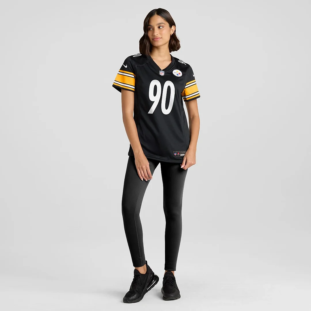 Zennovawear T.J. Watt Pittsburgh Steelers Women's Game Jersey - Black