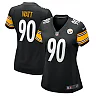 Zennovawear T.J. Watt Pittsburgh Steelers Women's Team Game Jersey - Black