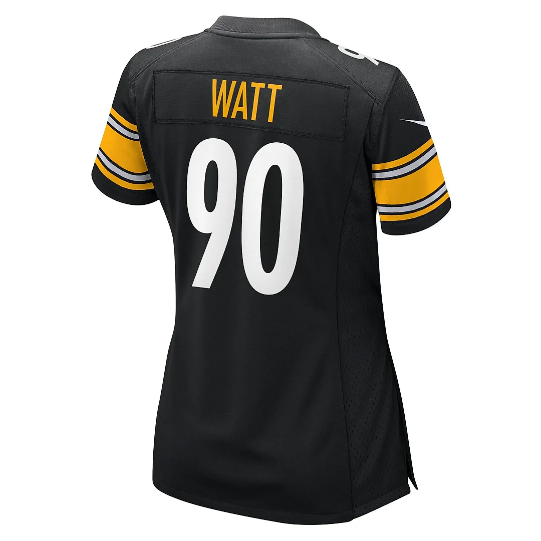 Zennovawear T.J. Watt Pittsburgh Steelers Women's Team Game Jersey - Black