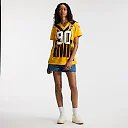 Zennovawear T.J. Watt Pittsburgh Steelers Women's Alternate 1933 Throwback Game Jersey - Gold