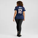 Zennovawear Tom Brady New England Patriots Women's Retired Game Jersey - Navy