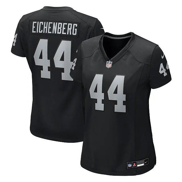 Zennovawear Tommy Eichenberg Las Vegas Raiders Women's Team Game Jersey - Black