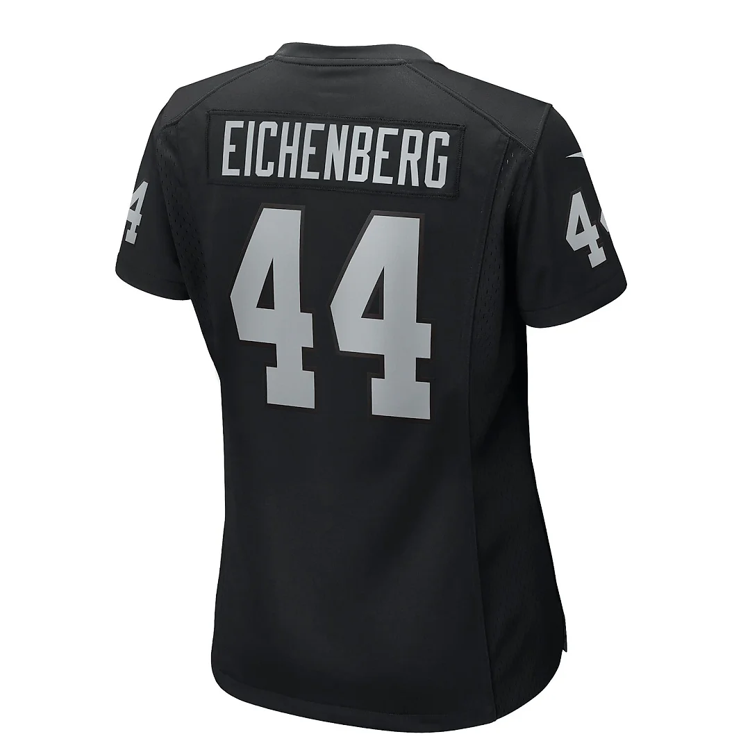 Zennovawear Tommy Eichenberg Las Vegas Raiders Women's Team Game Jersey - Black