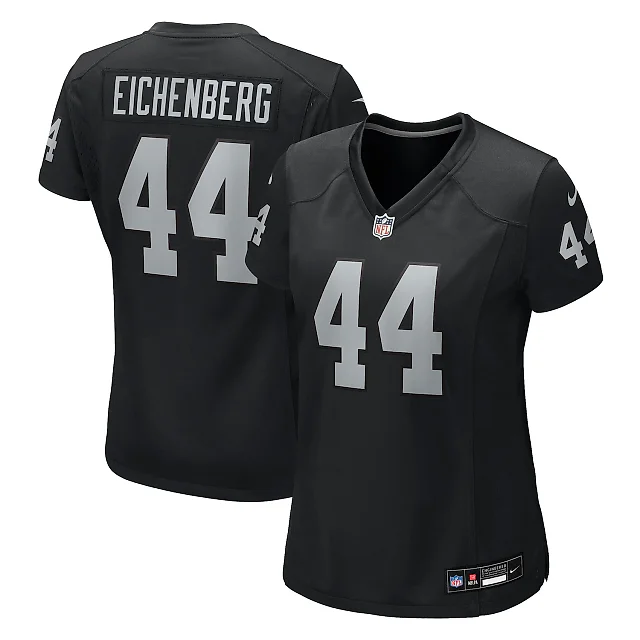 Zennovawear Tommy Eichenberg Las Vegas Raiders Women's Team Game Jersey - Black