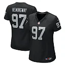 Zennovawear Tonka Hemingway Las Vegas Raiders Women's Team Game Jersey - Black