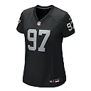 Zennovawear Tonka Hemingway Las Vegas Raiders Women's Team Game Jersey - Black