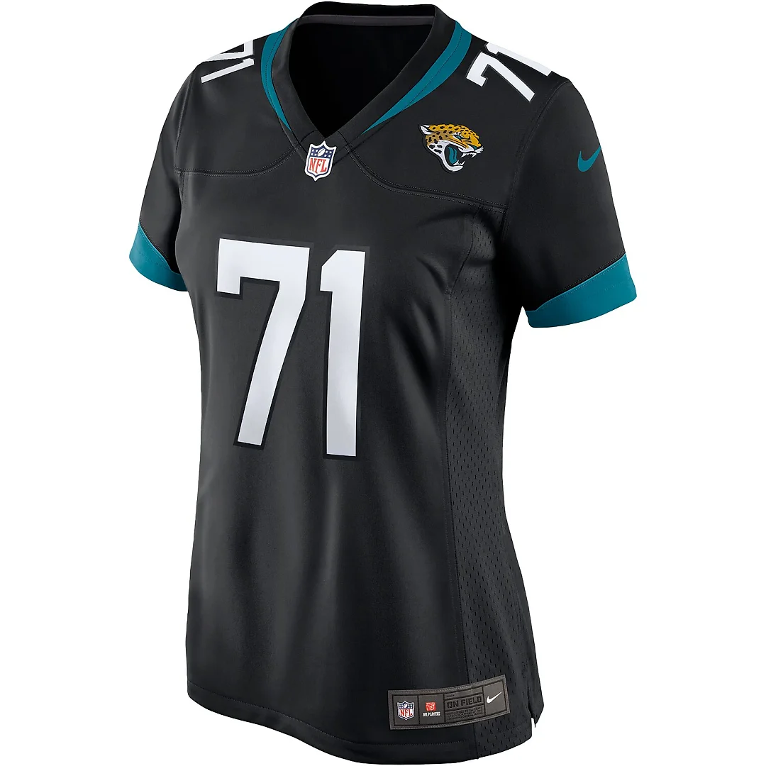 Zennovawear Tony Boselli Jacksonville Jaguars Women's Game Retired Player Jersey - Black