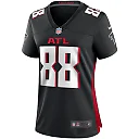 Zennovawear Tony Gonzalez Atlanta Falcons Women's Game Retired Player Jersey - Black